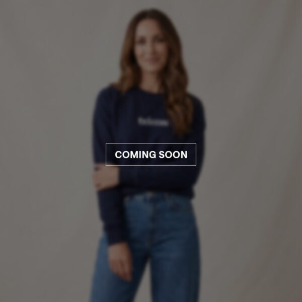 Unisex Navy Crewneck Sweater