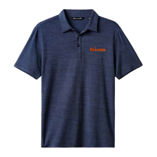 Travis Mathew The Heater Vintage Indigo Polo